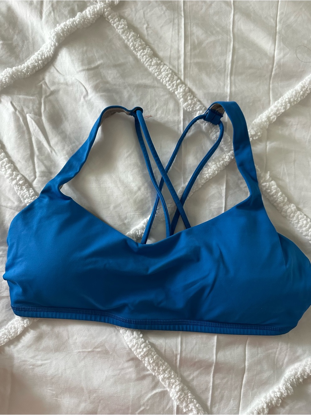 Lululemon Blue Sports Bra